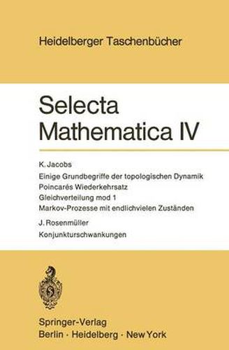 Selecta Mathematica IV