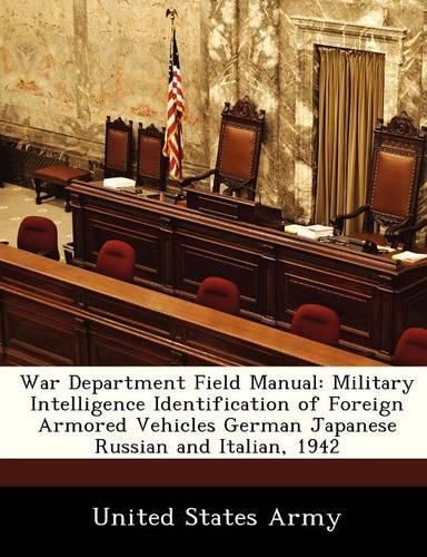 Cover image for War Department Field Manual
