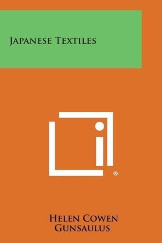 Cover image for Japanese Textiles