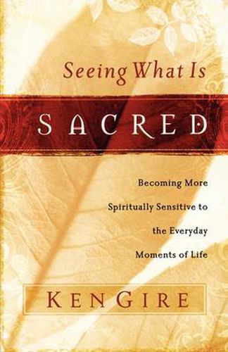 Cover image for Seeing What Is Sacred: Becoming More Spiritually Sensitive to the Everyday Moments of Life