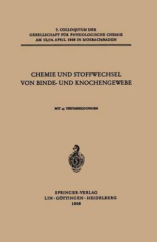 Chemie Und Stoffwechsel Von Binde- Und Knochengewebe