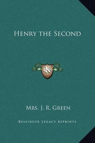 Cover image for Henry the Second