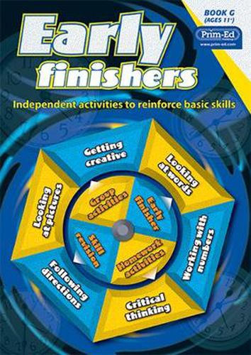 Cover image for Early Finishers: Independent Activities to Reinforce Basic Skills