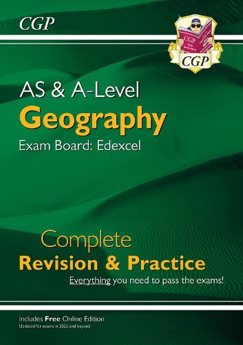 Cover image for New A-Level and AS Geography: Edexcel Complete Revision & Practice (with Online Edition)
