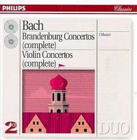 Cover image for Bach Js Brandenburg Concertos Violin Concertos