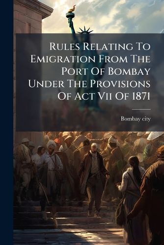 Cover image for Rules Relating To Emigration From The Port Of Bombay Under The Provisions Of Act Vii Of 1871