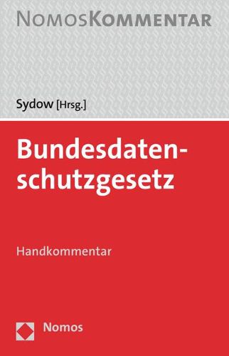 Cover image for Bundesdatenschutzgesetz: Handkommentar