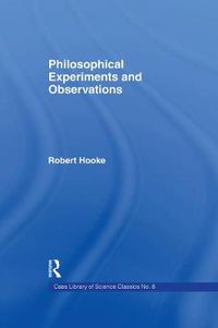 Cover image for Philosophical Experiments and Observations