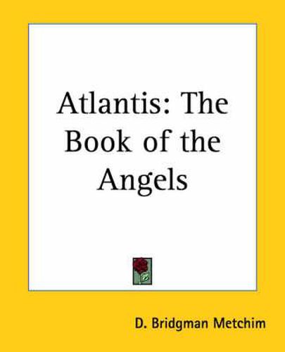 Cover image for Atlantis: The Book of the Angels