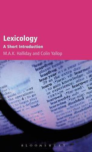 Cover image for Lexicology: A Short Introduction