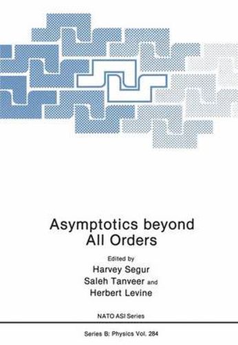 Cover image for Asymptotics beyond All Orders