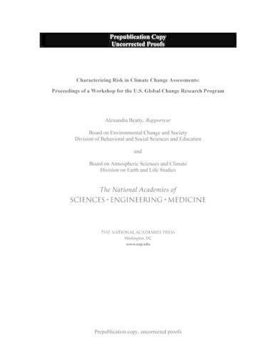 Characterizing Risk in Climate Change Assessments: Proceedings of a Workshop