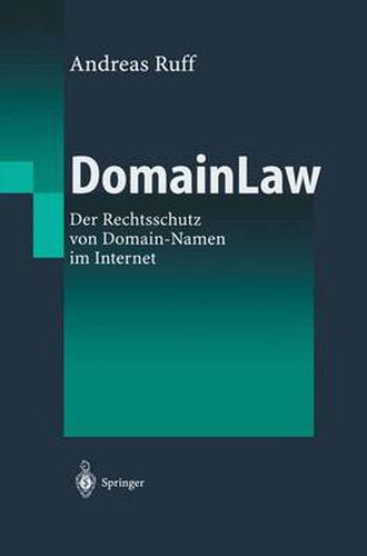 Cover image for Domainlaw: Der Rechtsschutz Von Domain-Namen Im Internet