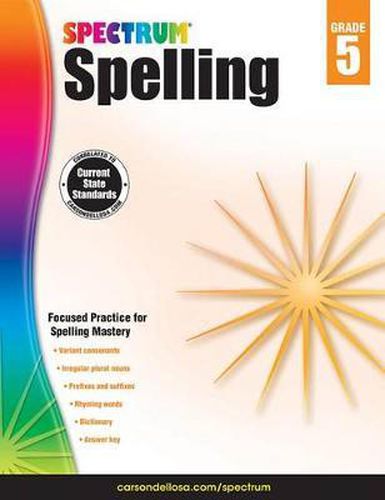 Cover image for Spectrum Spelling, Grade 5