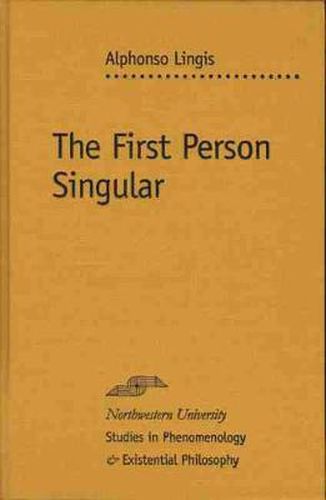 Cover image for The First Person Singular