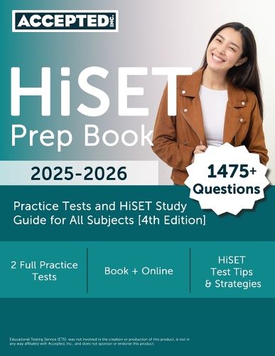 Cover image for HiSET Prep Book 2024-2025