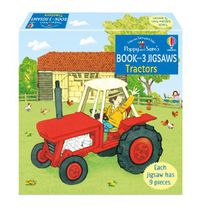 Cover image for Poppy and Sam's Book and 3 Jigsaws: Tractors