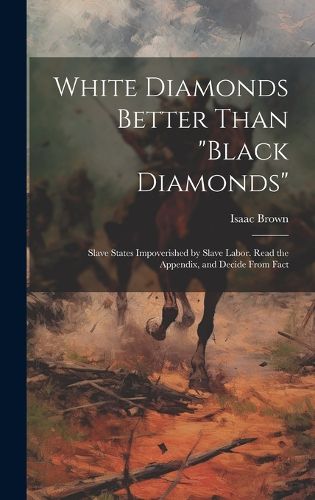 Cover image for White Diamonds Better Than "black Diamonds"; Slave States Impoverished by Slave Labor. Read the Appendix, and Decide From Fact