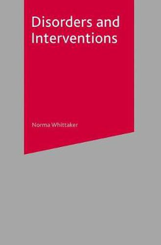Cover image for Disorders and Interventions