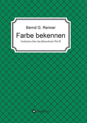Cover image for Farbe bekennen