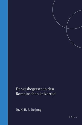 Cover image for De wijsbegeerte in den Romeinschen keizertijd