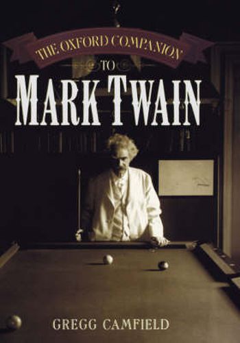 Cover image for The Oxford Companion to Mark Twain