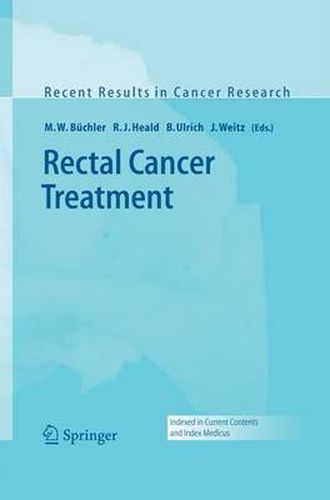 Cover image for Rectal Cancer Treatment