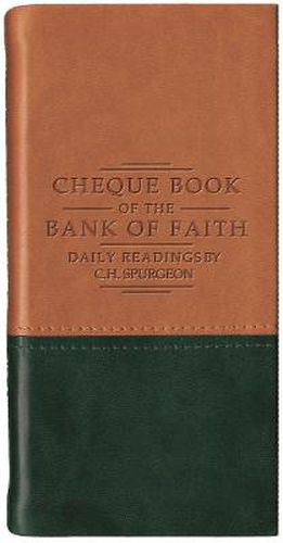 Cover image for Chequebook of the Bank of Faith - Tan/Green