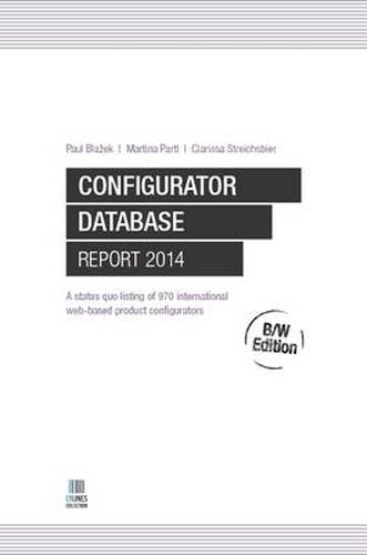 Cover image for Configurator Database Report 2014, B/W Edition