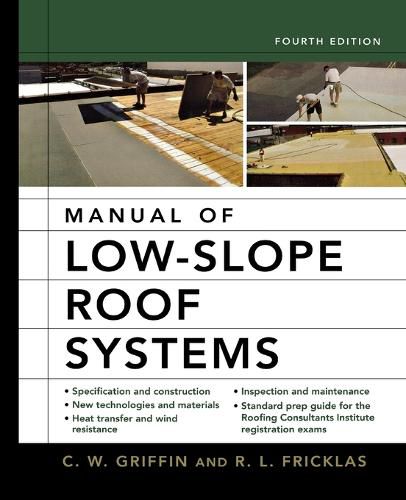 Cover image for Manual of Low-Slope Roof Systems 4e (Pb)