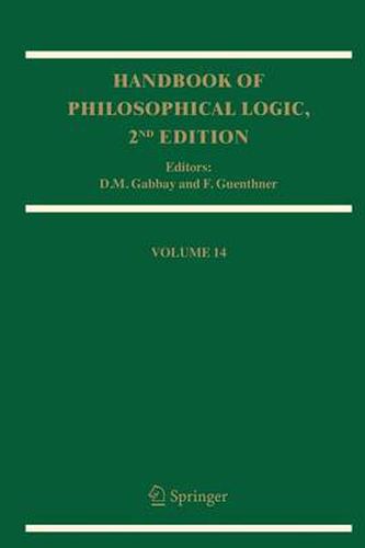 Cover image for Handbook of Philosophical Logic: Volume 14