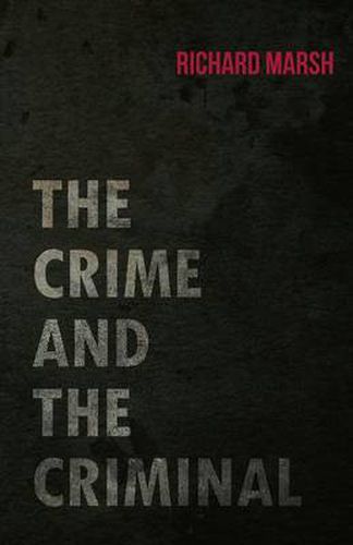 Cover image for The Crime and the Criminal