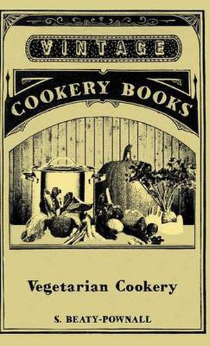 Cover image for Vegetarian Cookery