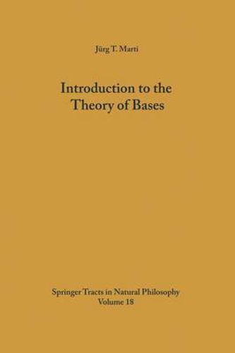 Cover image for Introduction to the Theory of Bases