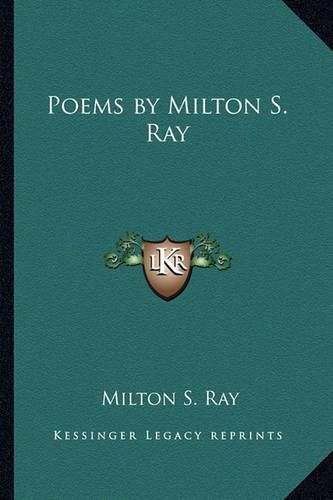 Cover image for Poems by Milton S. Ray