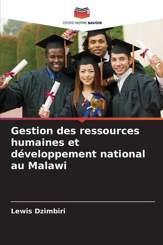 Cover image for Gestion des ressources humaines et developpement national au Malawi
