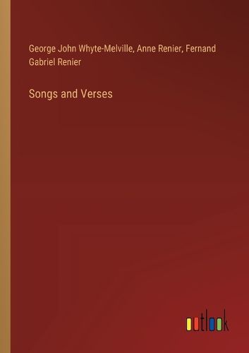 Cover image for Songs and Verses