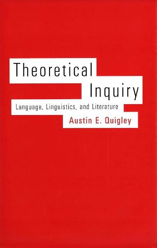 Cover image for Theoretical Inquiry: Language, Linguistics, and Literature