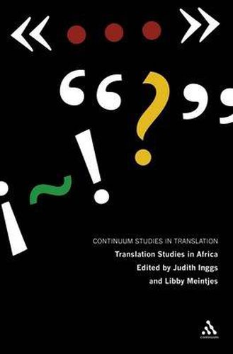 Cover image for Translation Studies in Africa