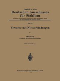 Cover image for Versuche Mit Nietverbindungen