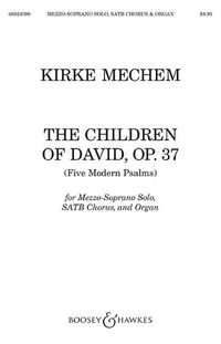 Cover image for Children of David - SATB & Organ: Five Modern Pslams