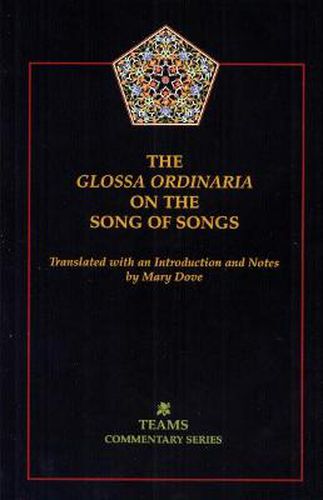 Cover image for The Glossa Ordinaria on the Song of Songs