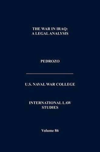 Cover image for International Law and the Changing Character of War (International Law Studies, Volume 87)