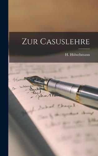 Cover image for Zur Casuslehre