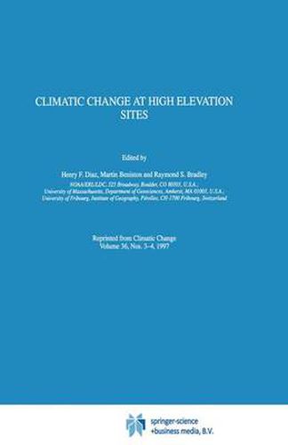 Climatic Change at High Elevation Sites