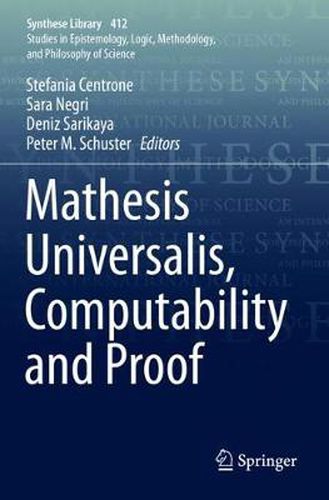 Cover image for Mathesis Universalis, Computability and Proof