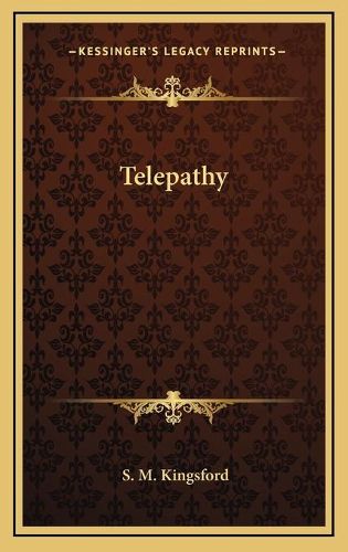 Cover image for Telepathy