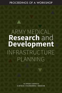 Cover image for Army Medical Research and Development Infrastructure Planning: Proceedings of a Workshop
