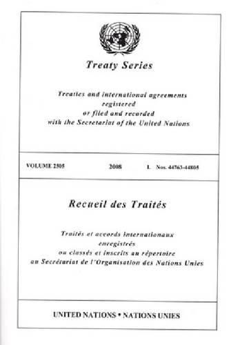 Cover image for Treaty Series 2505