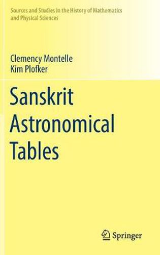 Sanskrit Astronomical Tables